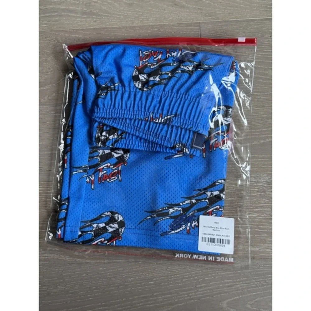 MEDIUM Eric Emanuel Matty Boy BLUE Mesh ✅❤️ SHIPS ASAP‎ BRAND NEW RARE